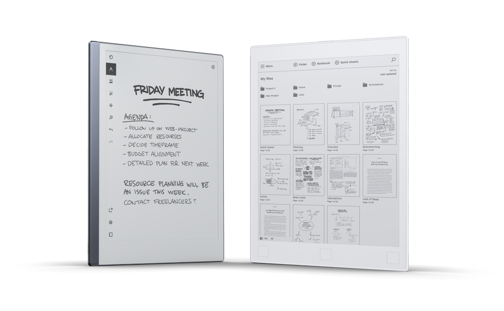 What's the difference between reMarkable 1 and reMarkable 2?